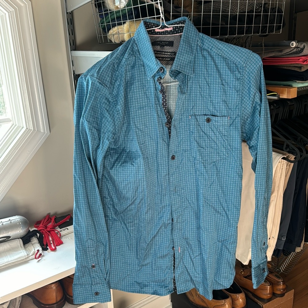 Ted Baker Mens Button Down Shirt